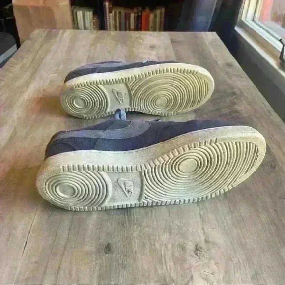 NIKE Court Vision Low Next Nature Thunder Blue Tennis shoe, sneakers, size 8.5 - Picture 3 of 6